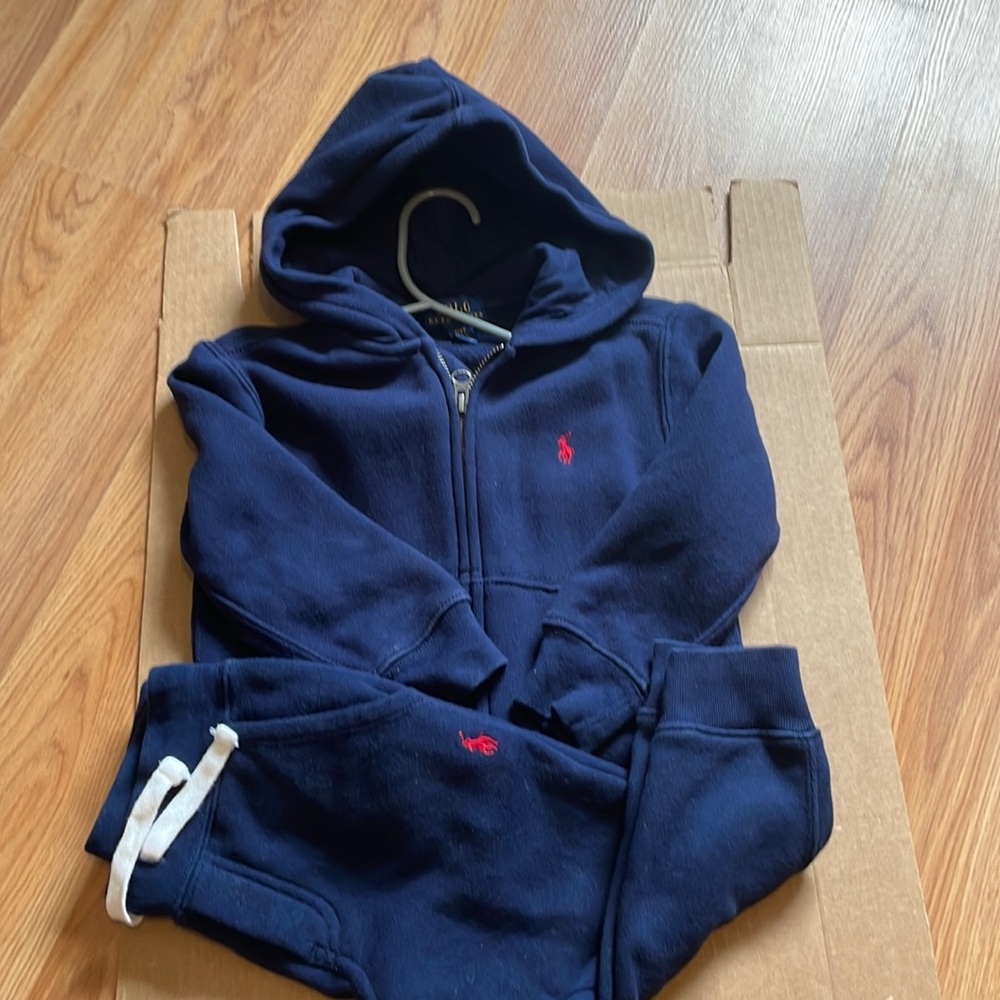 Polo Ralph Lauren Toddler. Boys 2 pc Sweatsuit